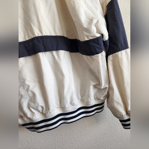 VINTAGE Cutter & Buck Golf Winbreaker Ivory/Navy - Picture 7 of 9